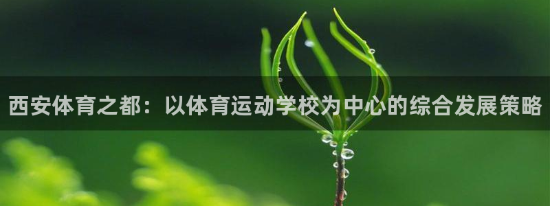 MK体育官方正版app娱乐首页官网下载:西安体育之都:以体育